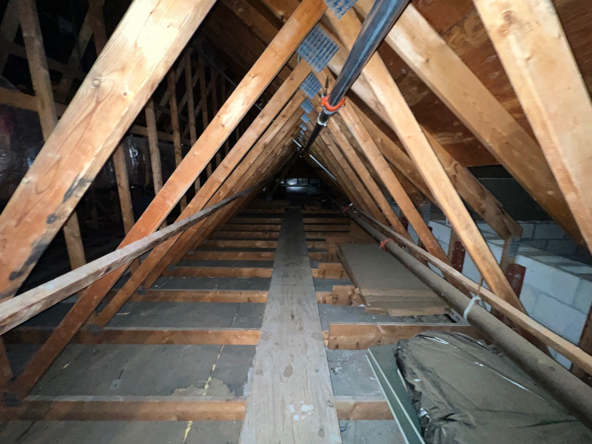 Town Hall - Attic Insulation - Before Photo 2