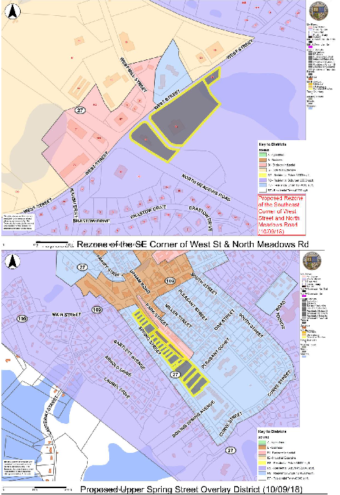 Proposed Zoning Amendments - Maps - 12-03-18
